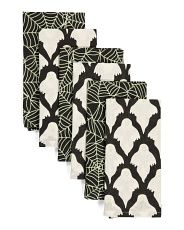 6pk Spooky Block Printed Napkins | Kitchen & Dining Room | T.J.Maxx | TJ Maxx