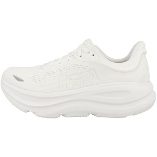 Hoka Women's Bondi 9 White/White 8.5 Medium | Amazon (US)