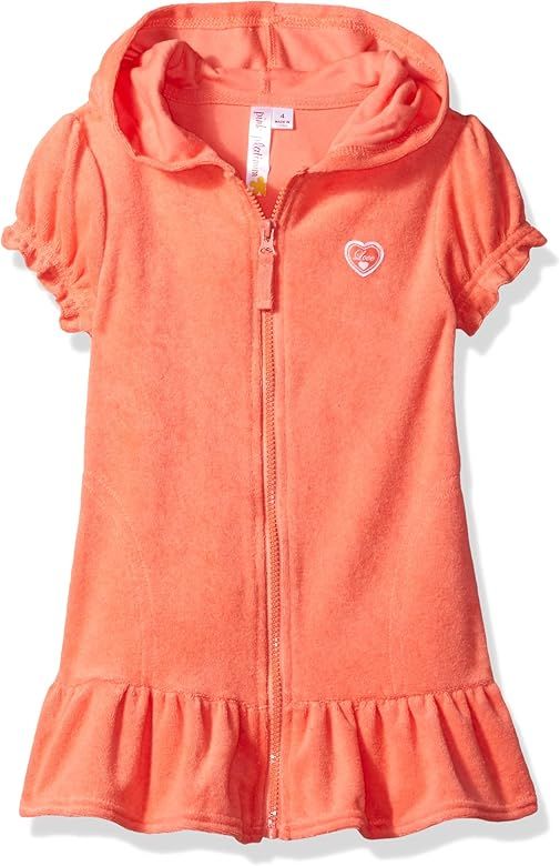 Pink Platinum Toddler Girls' Hooded Terry Swim Cover Up | Amazon (US)