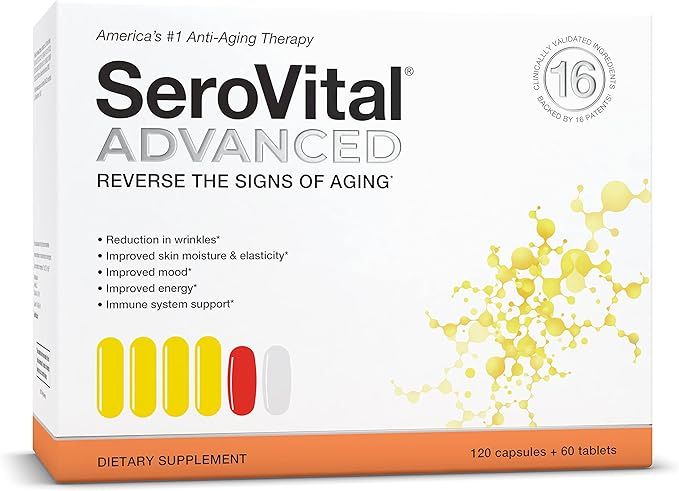 SeroVital Advanced for Women - Anti Aging Supplements - Renewal Supplements for Women - Supplemen... | Amazon (US)
