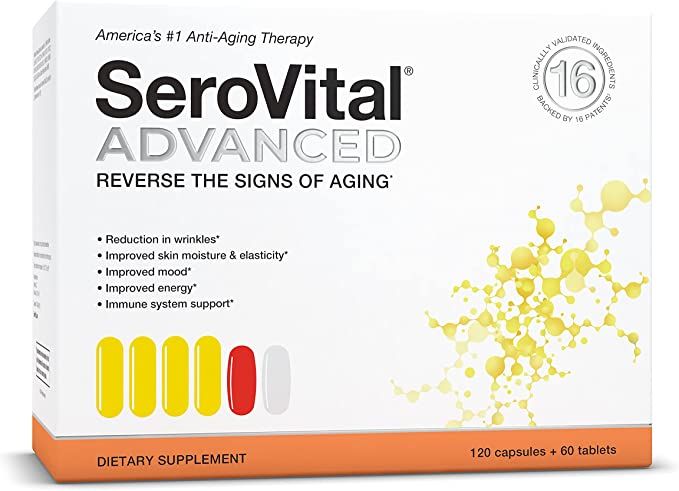 SeroVital Advanced for Women - Anti Aging Supplements - Renewal Supplements for Women - Supplemen... | Amazon (US)