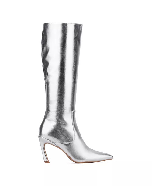 New York & Company Women's Krystelle- Pointy knee High Tall Boots - Macy's | Macy's