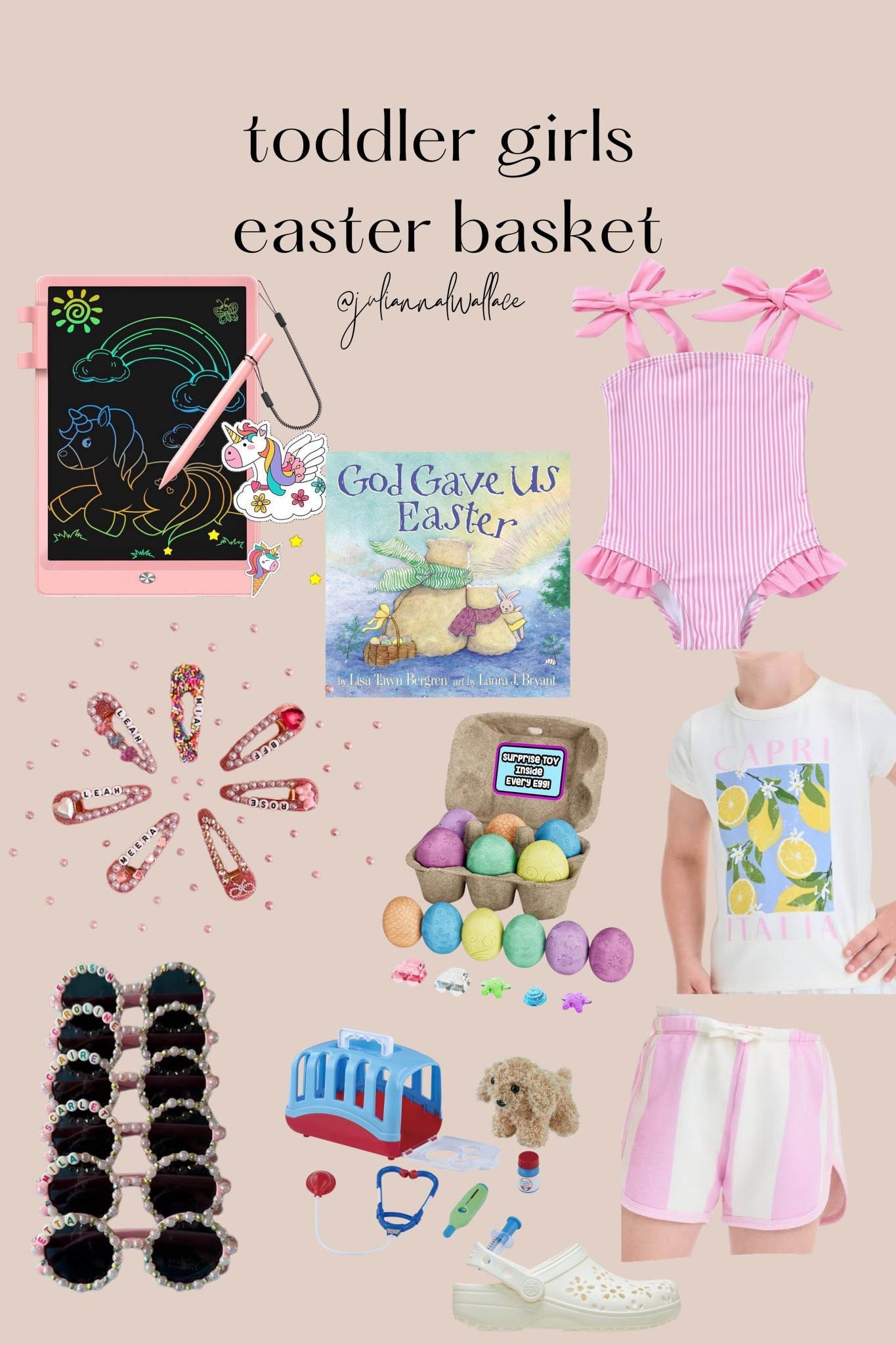 Easter basket ideas for toddler girl 

#LTKKids #LTKSeasonal #LTKBaby