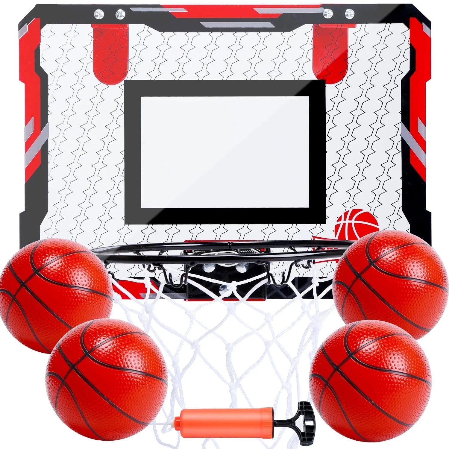 JoyStone Basketball Hoop for Kids, Over The Door Mini Basketball Hoops, Indoor Basketball Set for... | Walmart (US)