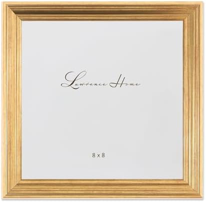 Lawrence Frames 8x8 Sutter Burnished Gold Picture Frame | Amazon (US)