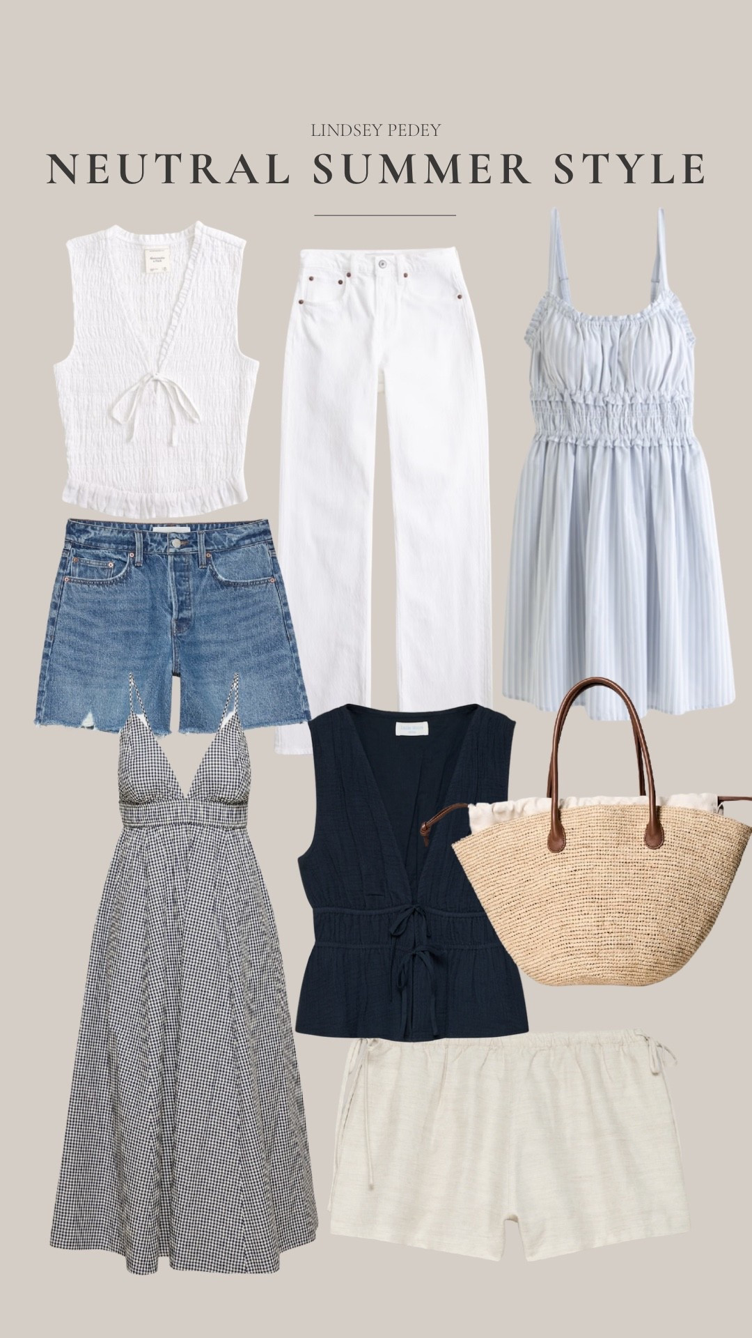 Neutral and classic summer style!

Summer outfit, summer dress, shorts, raffia bag, Aritzia, Abercrombie, white denim, Memorial Day

#LTKootd #LTKgrwm