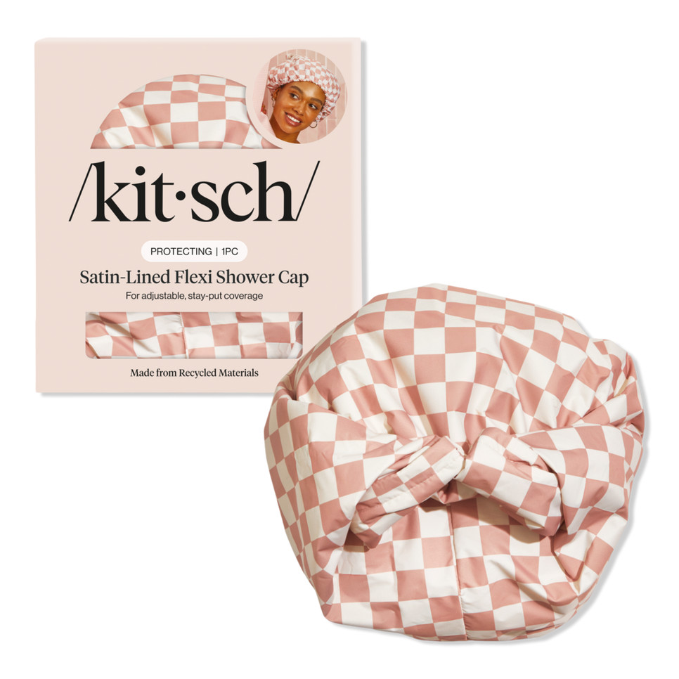 Satin-Lined Shower Cap | Ulta