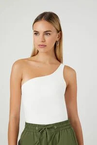 Contour One-Shoulder Bodysuit | Forever 21 (US)