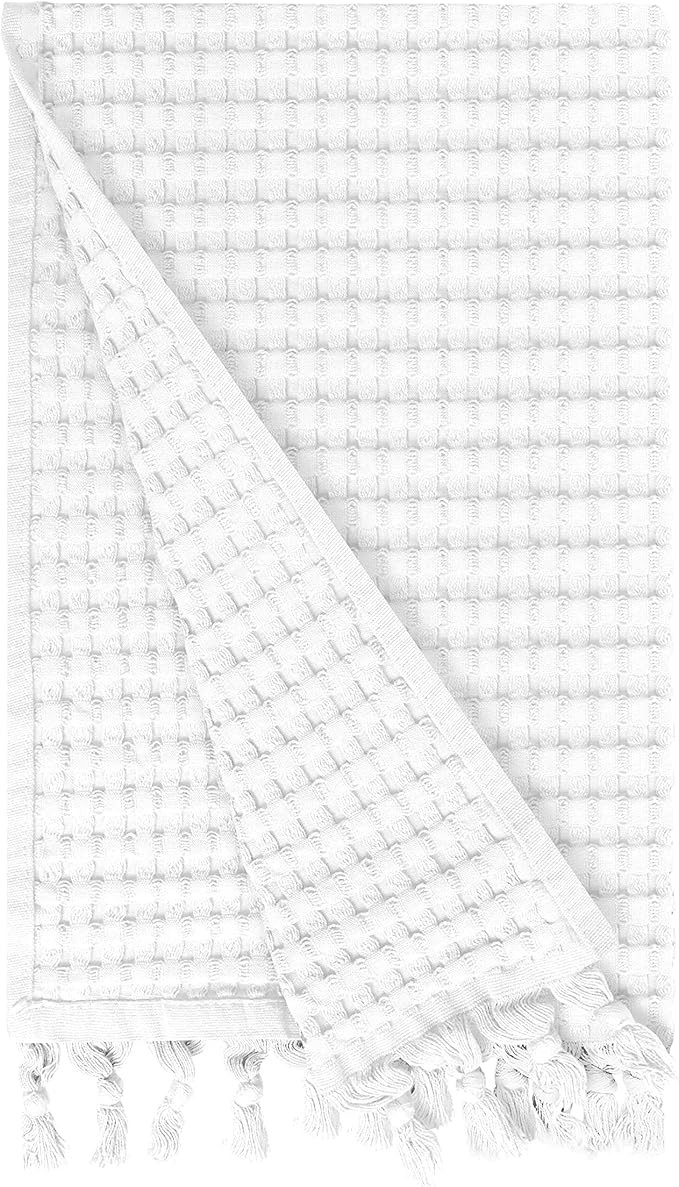 GILDEN TREE Decorative Waffle Hand Towels for Bathroom, 20x35 Large, Quick Drying Fingertip Towel... | Amazon (US)