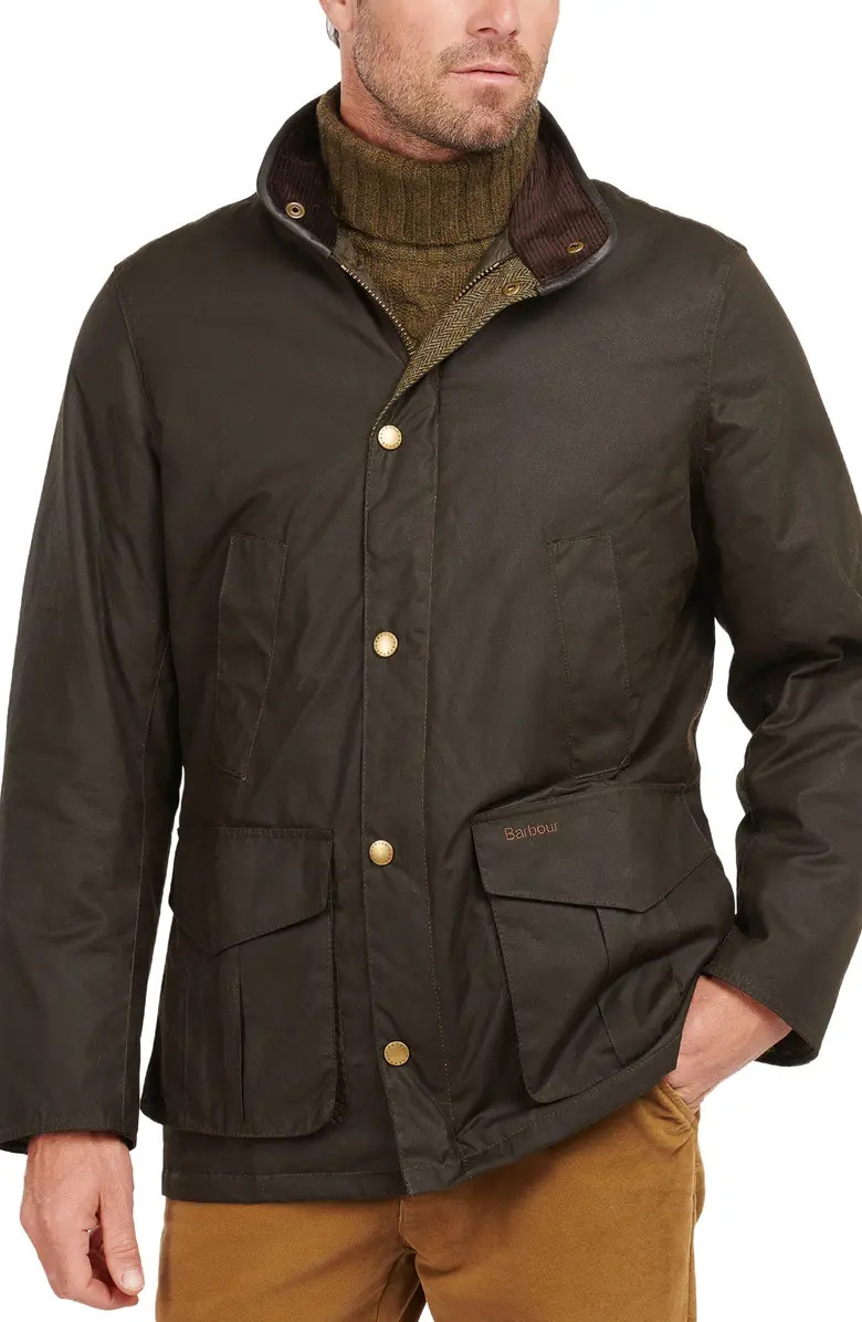 Barbour Hereford Waxed Cotton Jacket | Nordstrom | Nordstrom