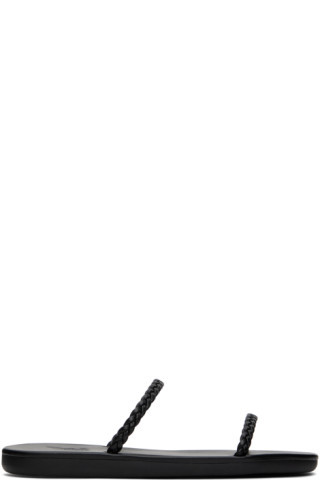 Black Aprilia Sandals | SSENSE