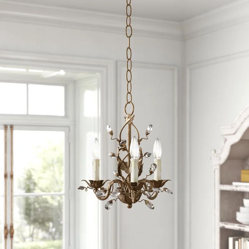 Cassell 3 - Light Dimmable Classic / Traditional Chandelier | Wayfair North America