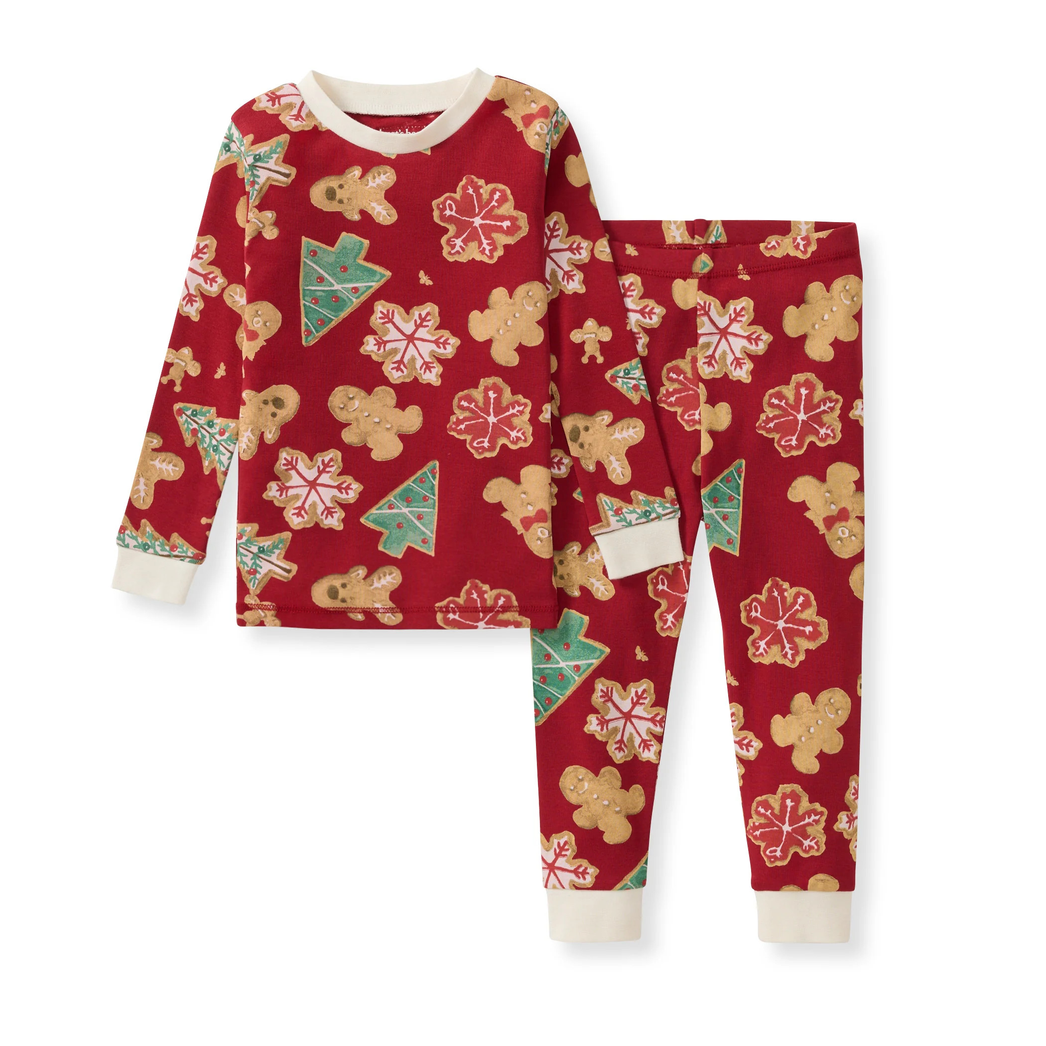 Gingerbread Bake Matching Family Two-Piece Pajamas | Burts Bees Baby