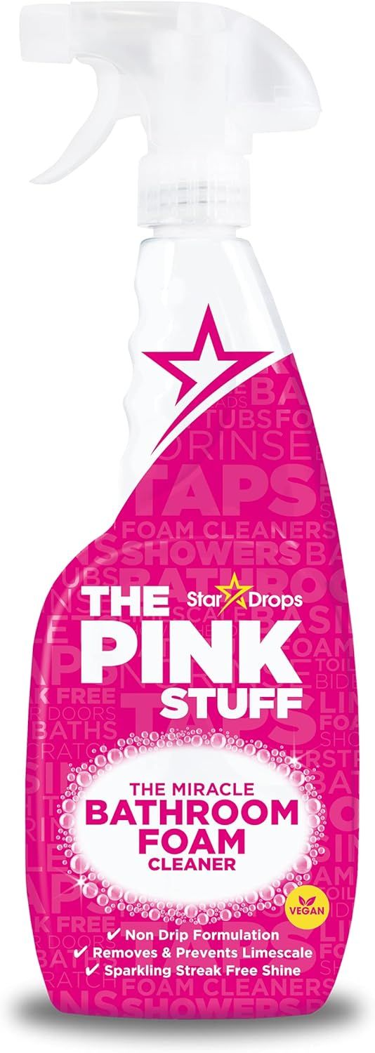 Stardrops - The Pink Stuff - Miracle Bathroom Foam Cleaner 750ml | Amazon (US)