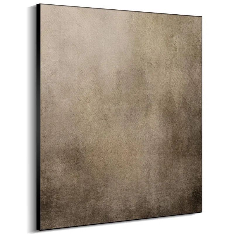SIGNLEADER Minimalist Rustic Beige and Taupe Design Illustrations Extra Large Framed Wall Art Pri... | Wayfair North America