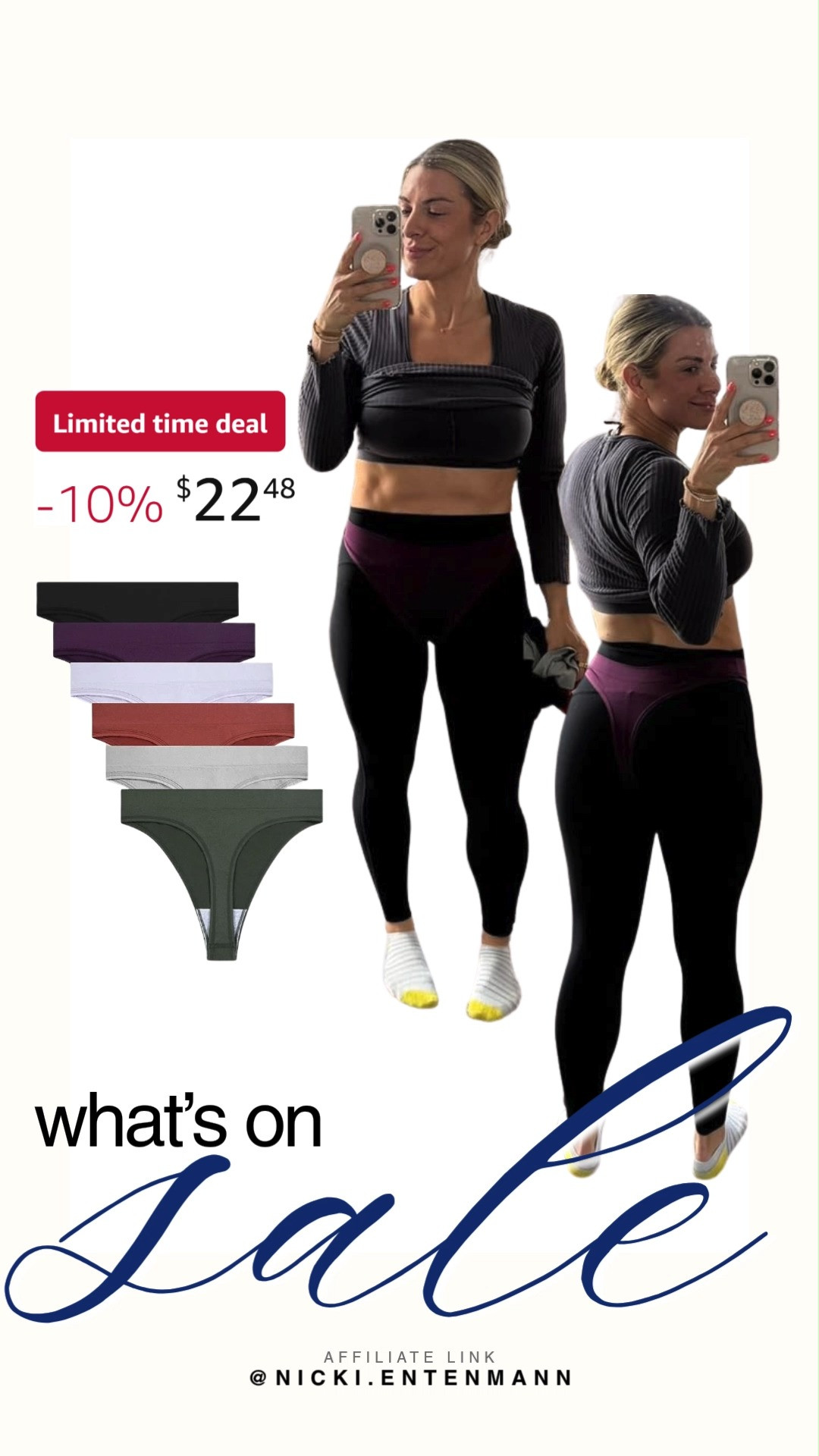 Women’s high waisted seamless thong panties keep comfort breathable and style invisible, giving everyday outfits a smooth finish with confidence built in 🌸✨🩷  

#seamlessthong #highwaistedpanties #womensunderwear #breathablepanties #lingeriestyle #comfortwear #intimates #fashionbasics #underwearessentials #womensfashion 

 #LTKootd #LTKActive #LTKSaleAlert