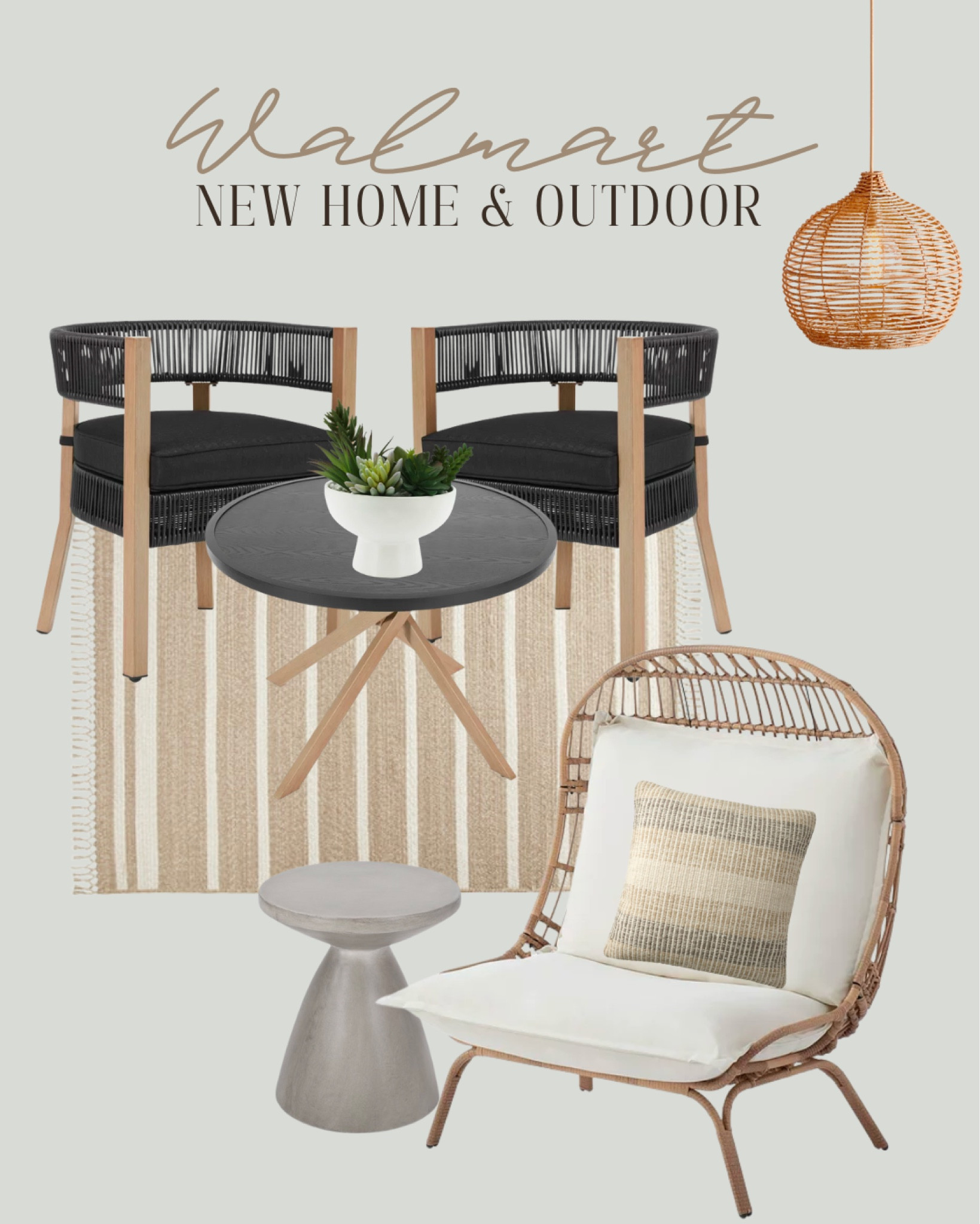 Walmart has so many cute new patio / outdoor furniture and decor! Snag now before everything goes out of stock for spring time!

#LTKSeasonal #LTKunder100 #LTKhome