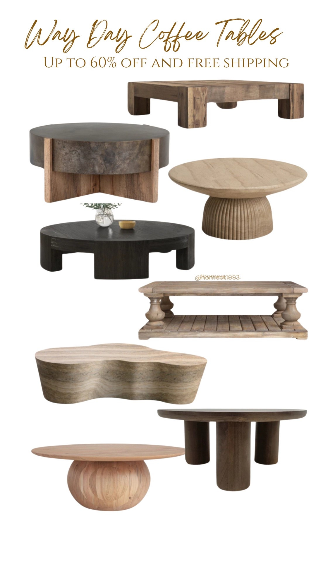 way day finds, coffee tables, wood tables, wayfair deals, sale finds 

#LTKSaleAlert #LTKFamily #LTKHome