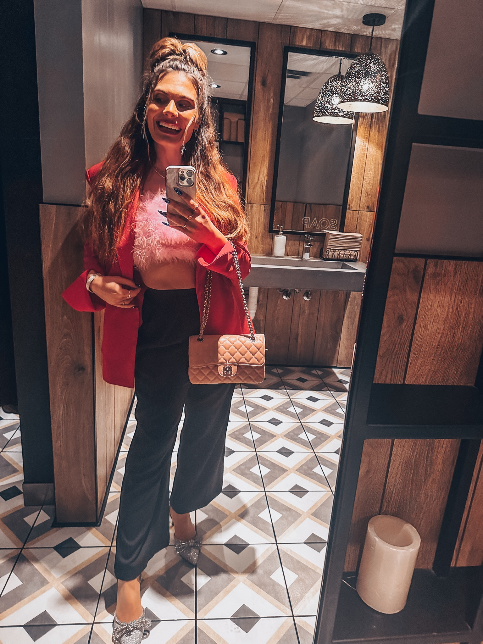 Date night 💕 #vday #datenight #prettyinpink 

#LTKbeauty #LTKstyletip #LTKSeasonal