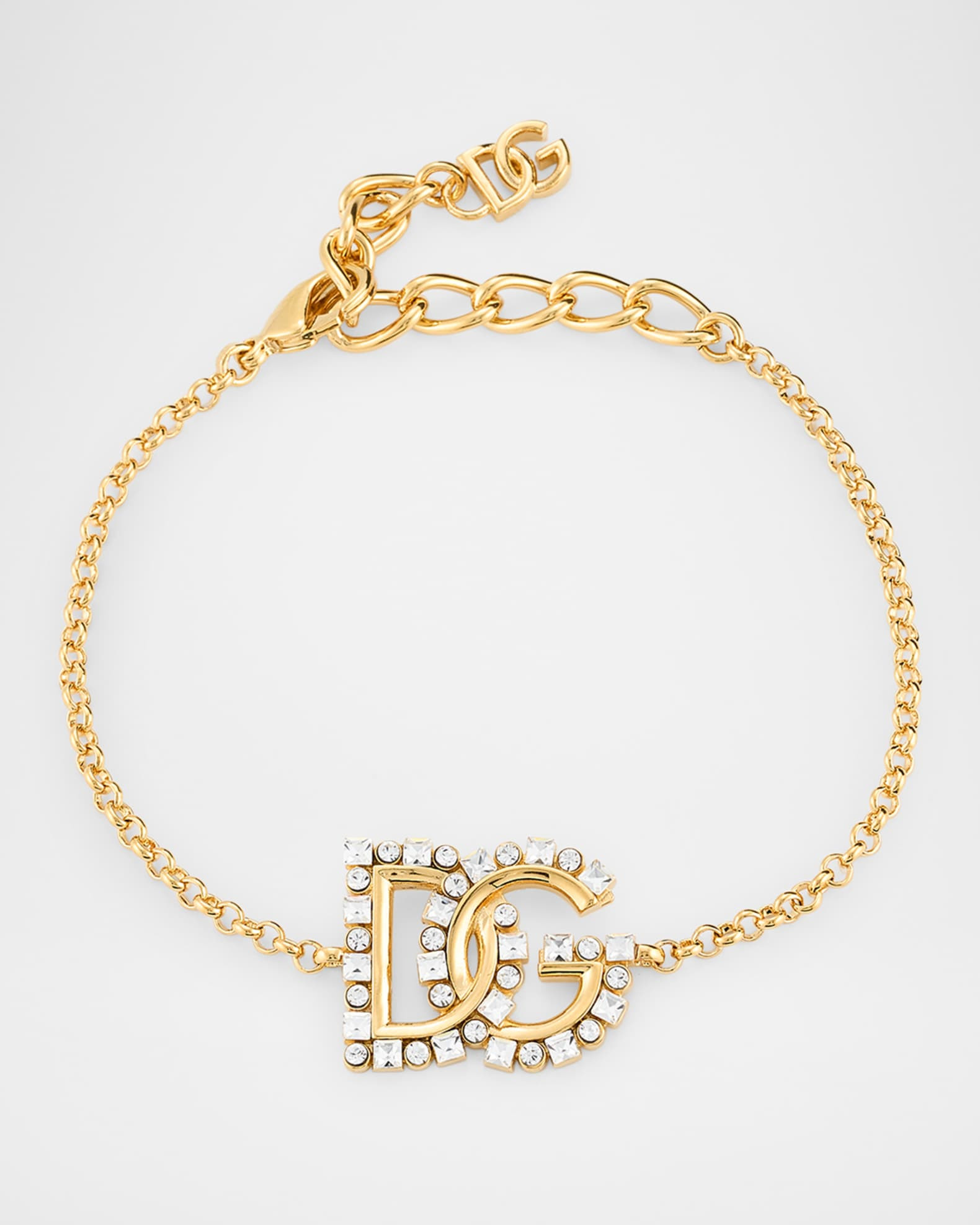 Dolce&Gabbana Crystal DG Bracelet | Neiman Marcus