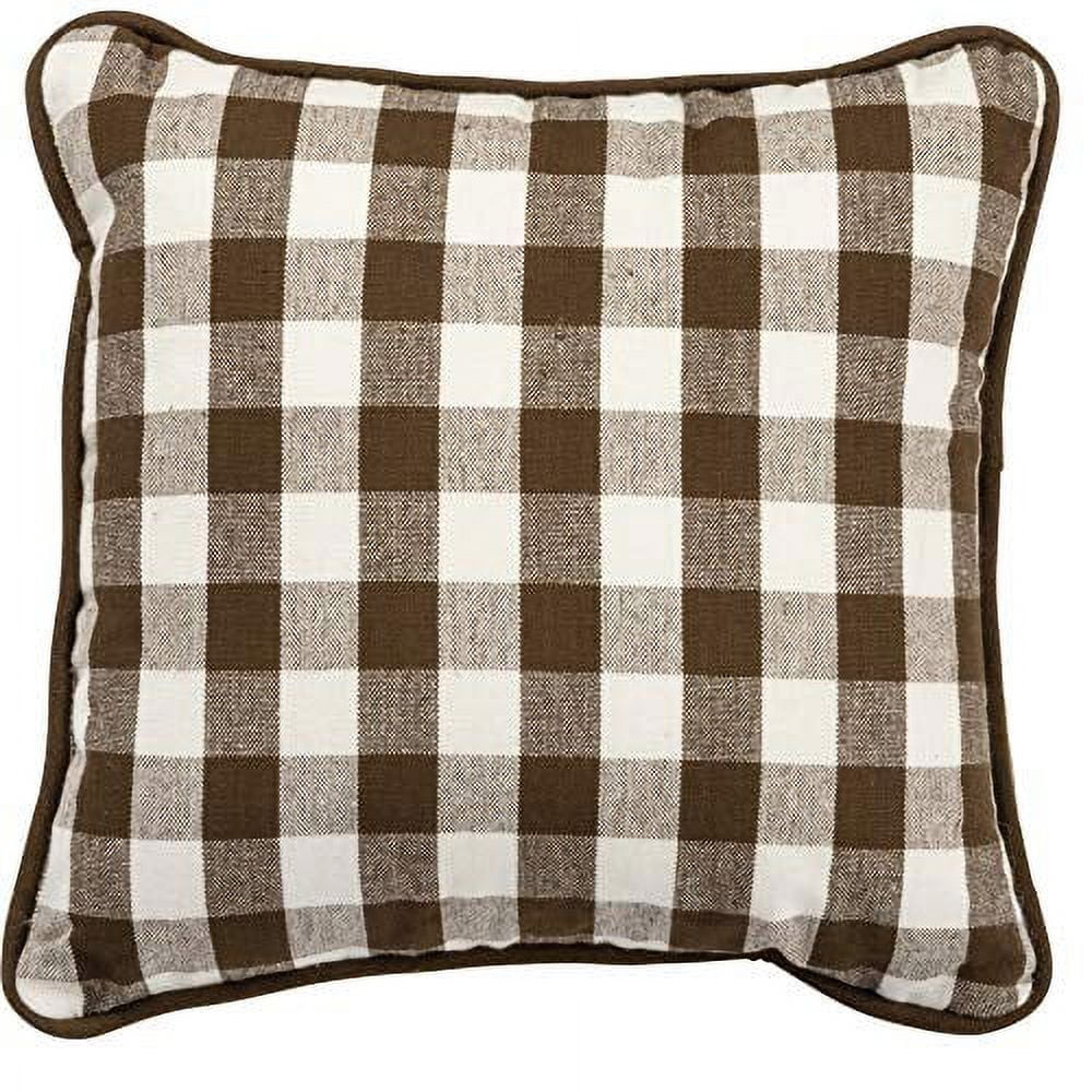 Pillow - Small Brown Buffalo Check | Walmart (US)