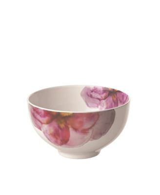 Villeroy & Boch Rose Garden Rice Bowl - Macy's | Macy's