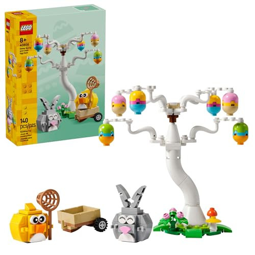 LEGO Easter Bunny and Chick Egg Hunt Building Toy for Girls & Boys - Springtime Pretend Playset for Kids, Ages 8+ - Basket Stuffer or Gift Idea for Easter, Birthdays, & Special Occasions - 40808 | Amazon (US)