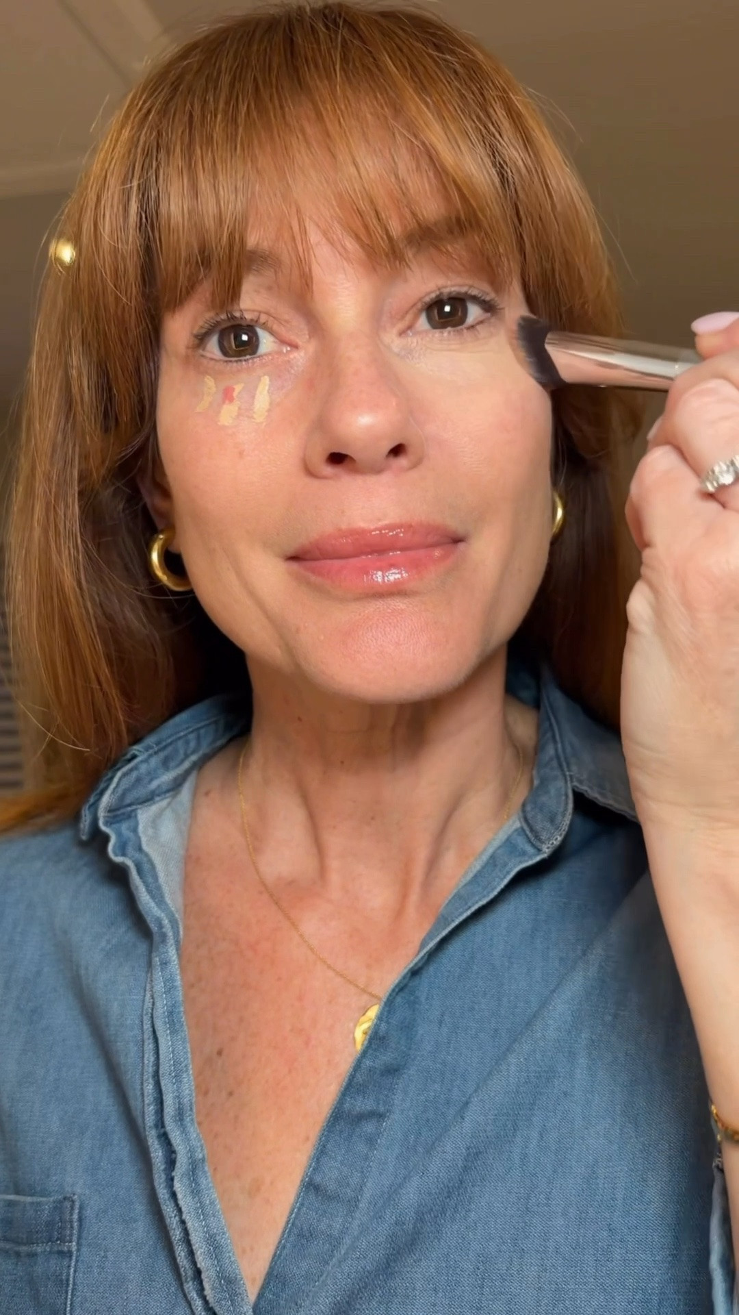 Concealer hack!

Concealer + liquid blush

#LTKuk #LTKbeauty