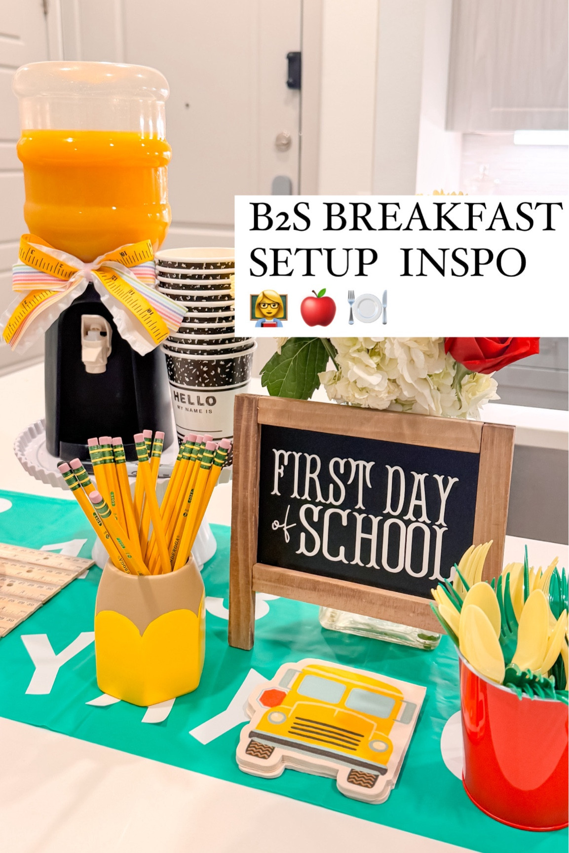 Links to everything I used for the Back-to-School breakfast setup 

This would also be cute after the first day, for a moms Sip & Sob party or even in the teacher break room

#LTKKids #LTKBacktoSchool #LTKParties