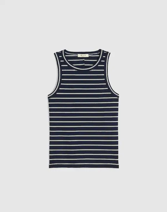 The Essential Tank in Utility Rib | Madewell