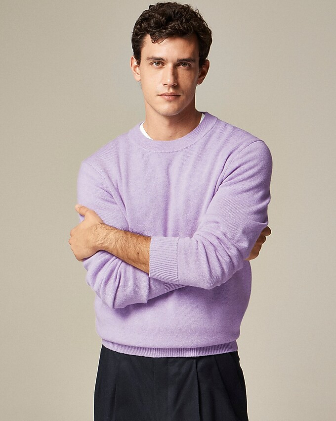 Midweight cashmere crewneck sweater | J. Crew US