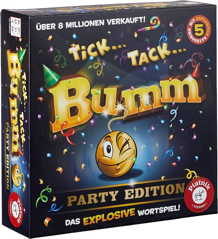 Piatnik 648366 Tick Tack Bumm Party Edition, A | Amazon (DE)