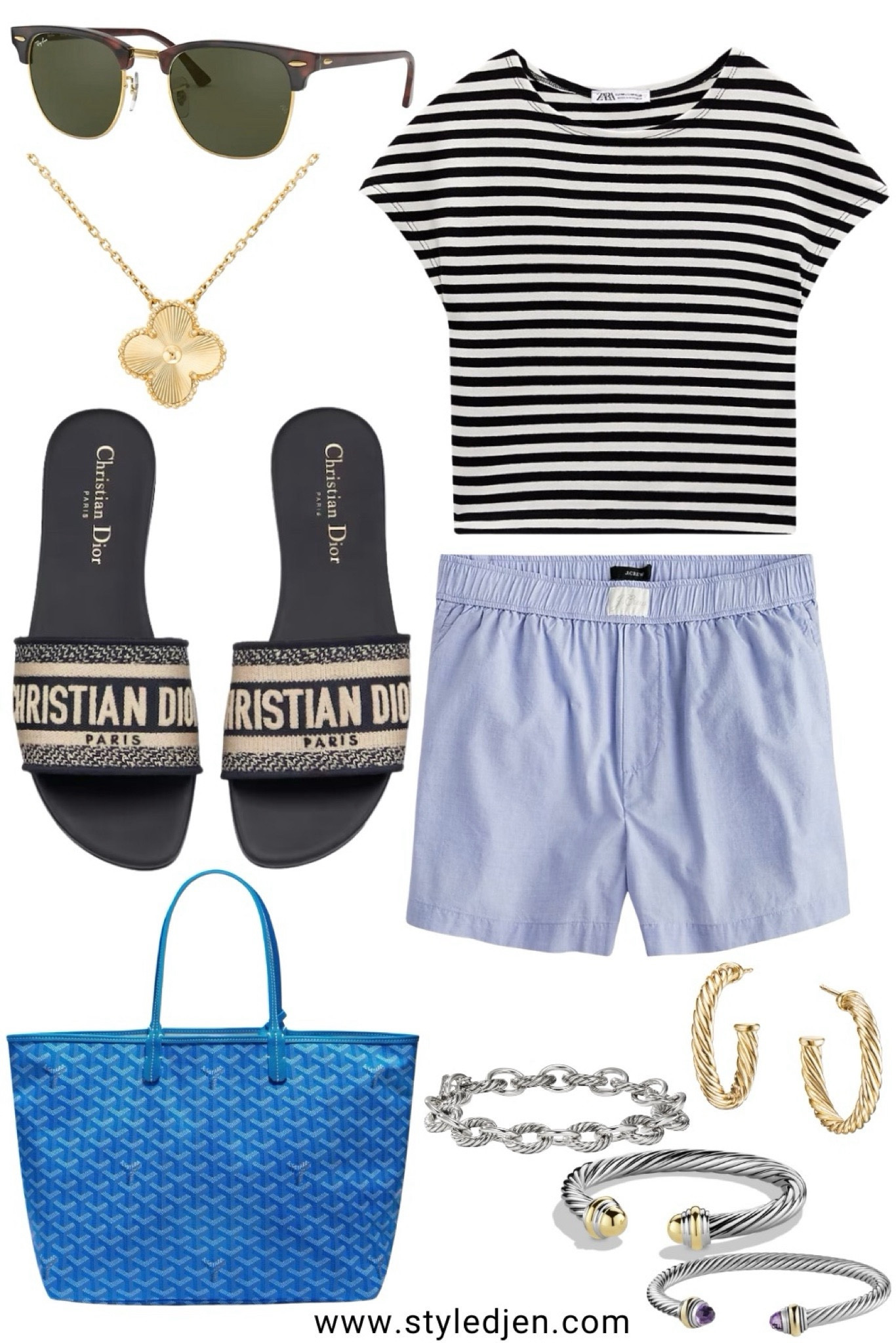 Stripe tee with boxer shorts




#LTKstyletip #LTKfindsunder50 #LTKfindsunder100
