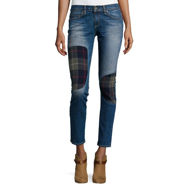 Rag & Bone Women's Dre Low-rise Patchwork Jeans | Bed Bath & Beyond