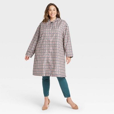 Women's Plus Size Rain Coat - Ava & Viv™ | Target