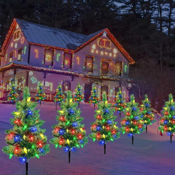 Solar Luminary & Pathway Lights (Set of 4) | Wayfair North America