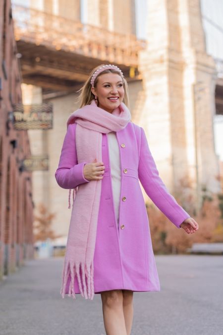 Pink wool coat (my fave!) and pink accessories🪽💖

#LTKfindsunder50 #LTKfindsunder100