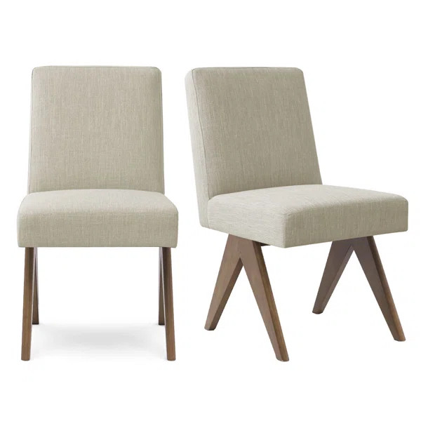 Brittnie Mid Century Modern Dining Chair (Set of 2) | AllModern