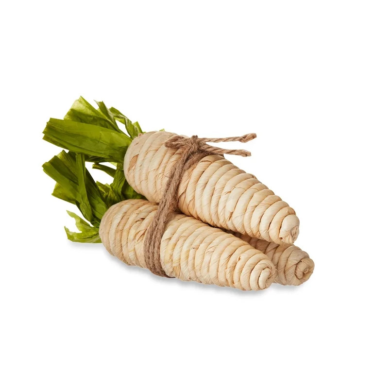 Easter Natural Carrot Bundle Decoration, by Way To Celebrate | Walmart (US)