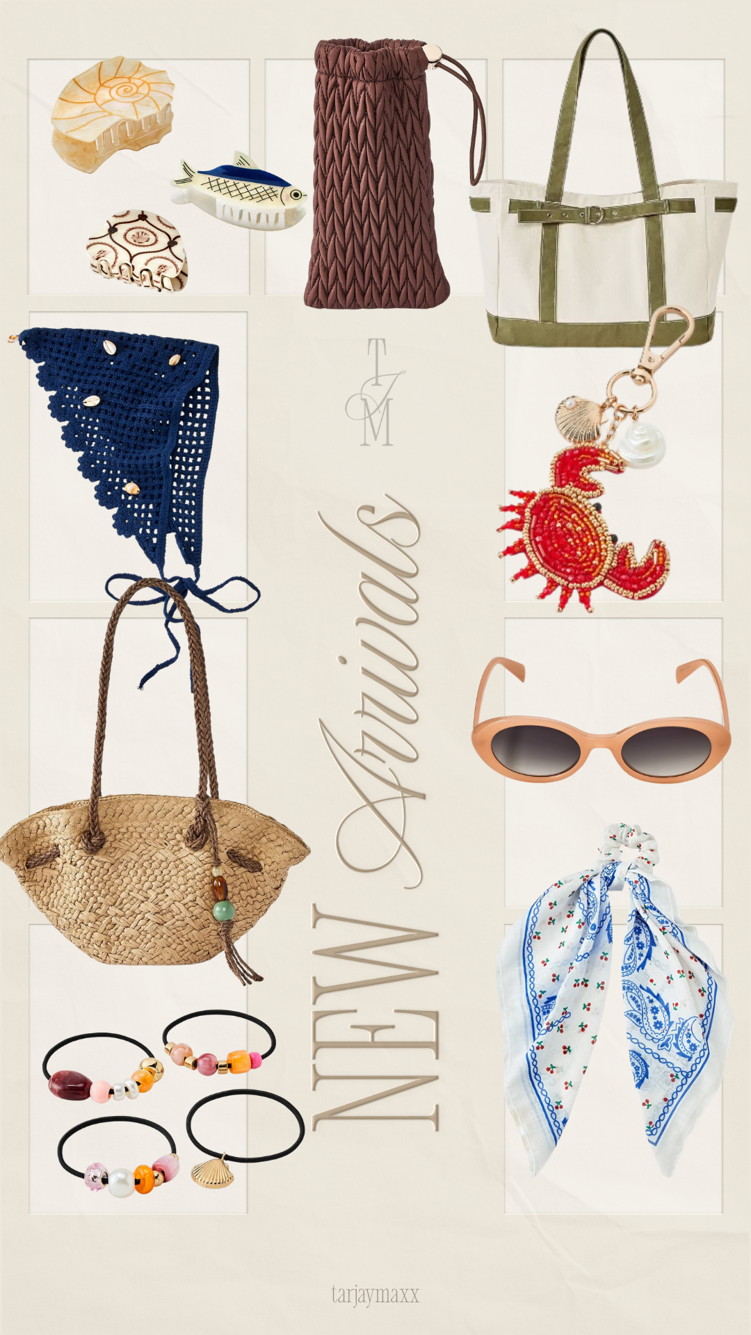 Targets new accessories are such a vibe! I love the beachy details for spring!🏝️☀️
spring outfits 2026, country concert outfits, date night outfits, spring dresses, business casual workwear, vacation outfits beach, graduation dresses, summer outfits, plus size fashion, work outfits, summer accessories, target new arrivals, beachy style 

 #LTKgrwm #LTKootd #LTKSeasonal