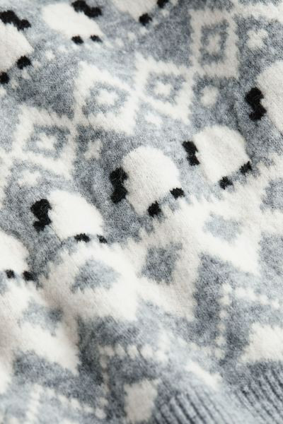 Jacquard-knit Sweater | H&M (US + CA)