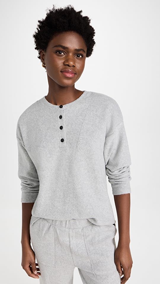 MWL by Madewell Vincent Brushed Henley | SHOPBOP | Shopbop