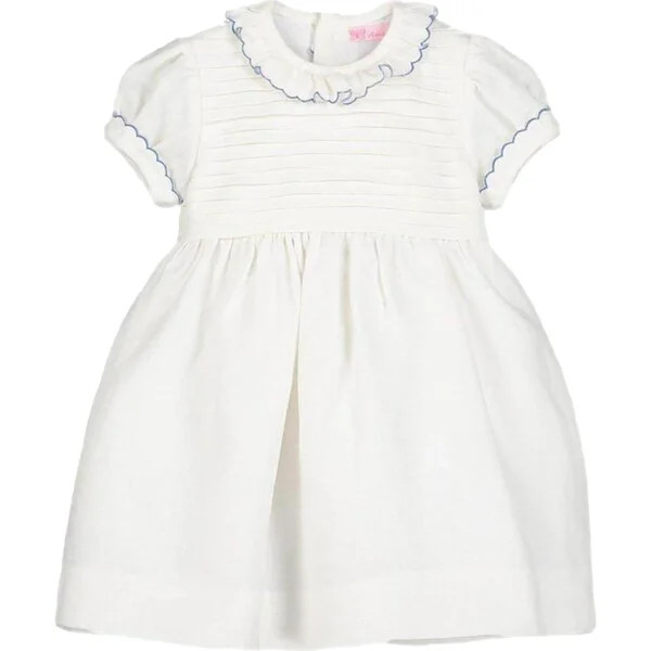 Emilie Dress, White | Maisonette