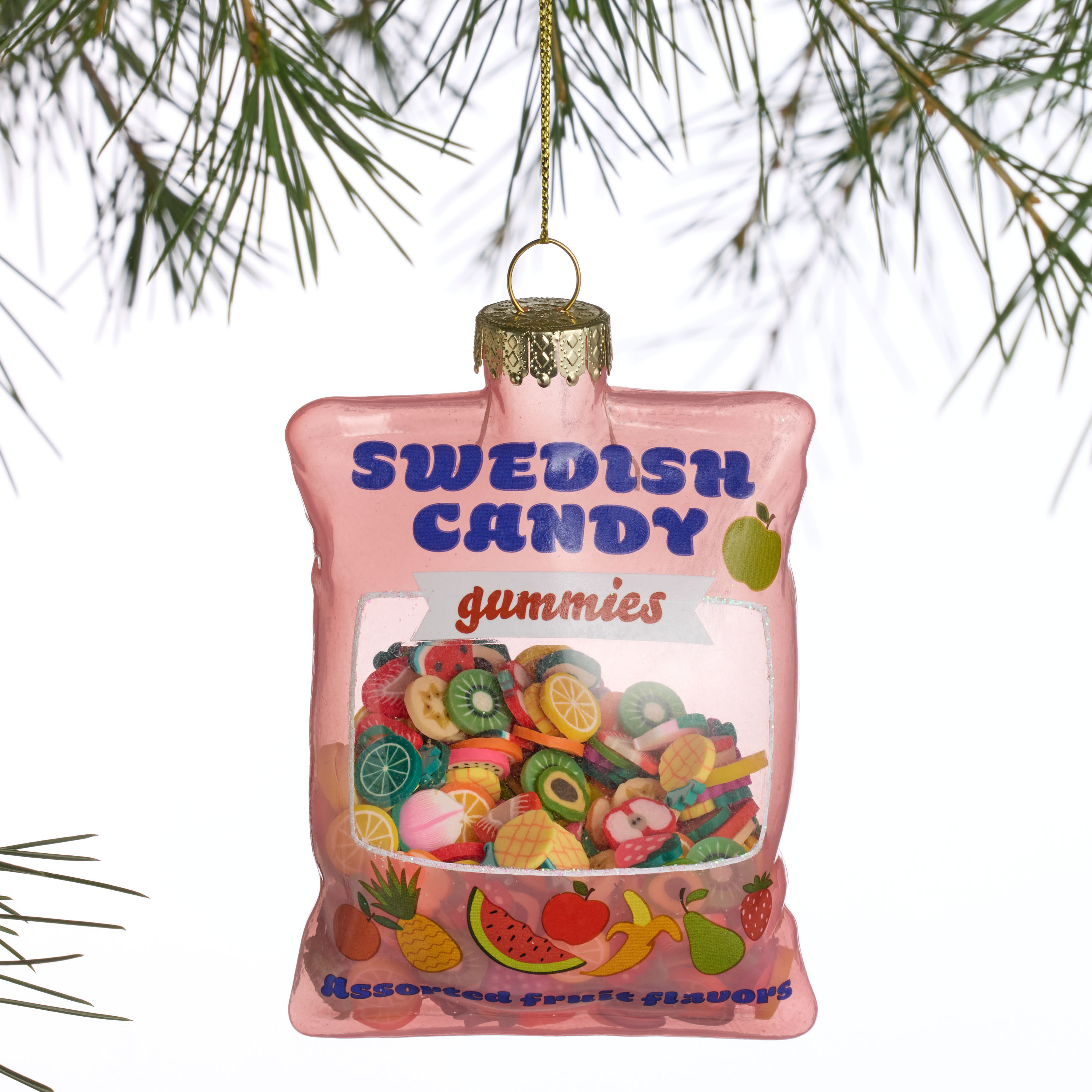 Glass and Resin Swedish Candy Gummies Ornament | World Market