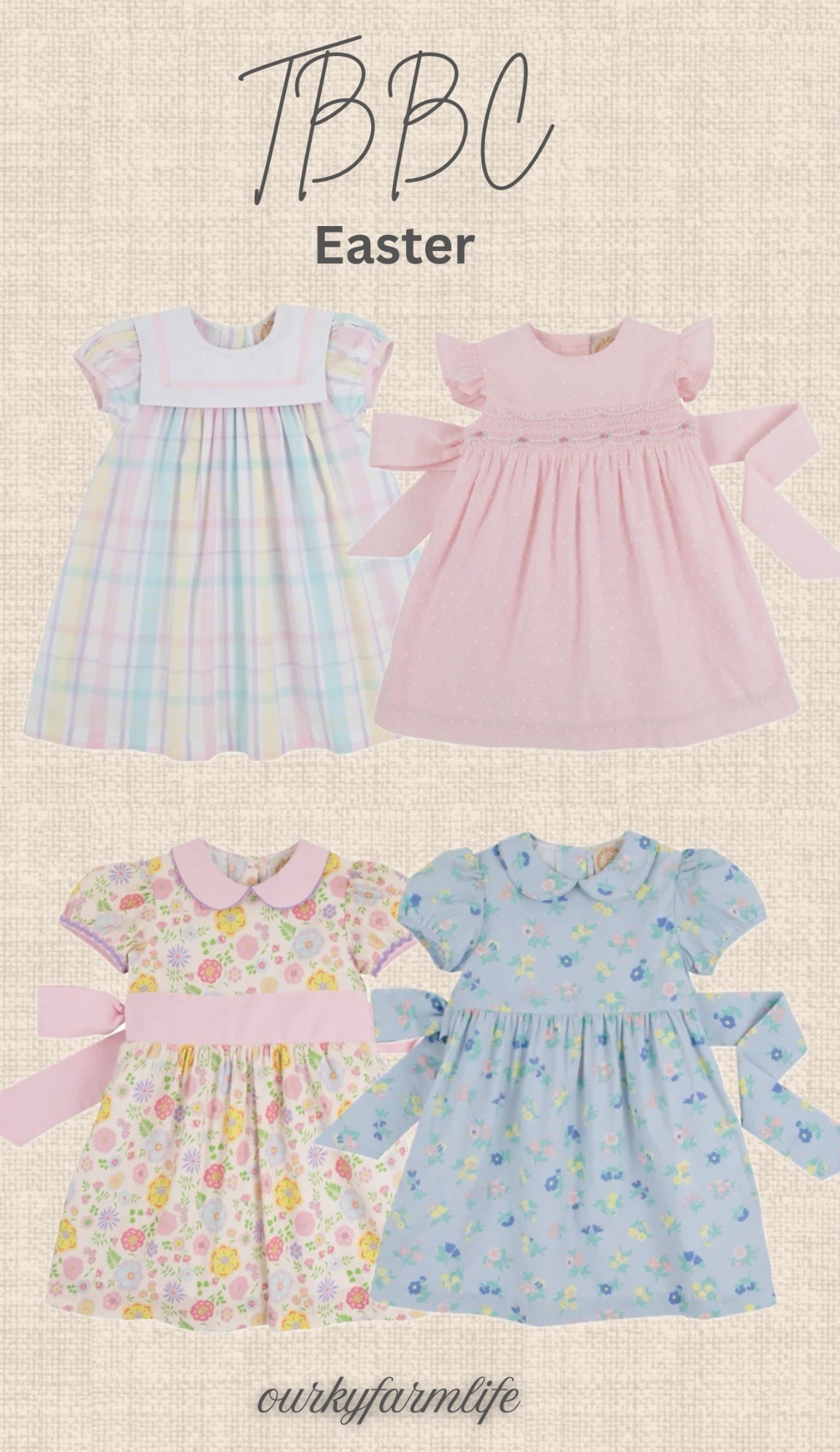 TBBC Easter collection. 🤍

#LTKKids #LTKBaby