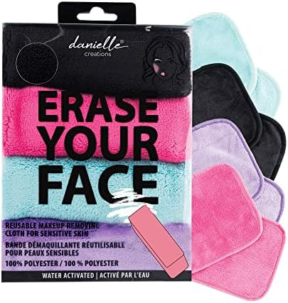 Make-up Removing Cloths 4 Count, Erase Your Face By Danielle Enterprises Enterprises Enterprises | Amazon (US)