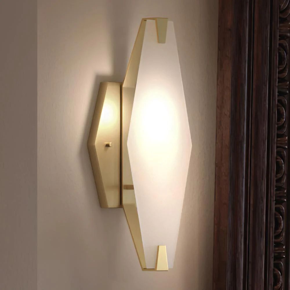 UHP3243 Cosmopolitan Wall Light, 15"H x 5.5"W, Brushed Bronze Finish, Appleton Collection | Urban Ambiance, Inc.