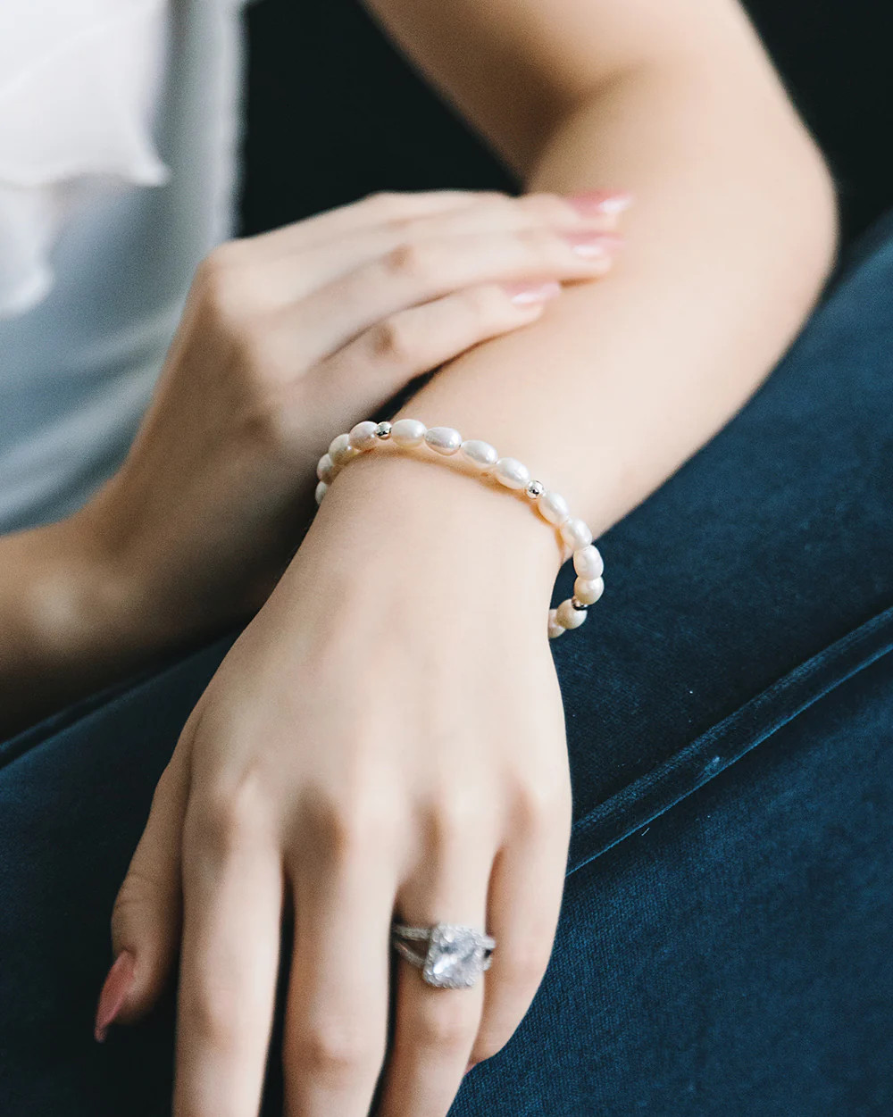 Evie Freshwater Pearl Bracelet | Dareth Colburn