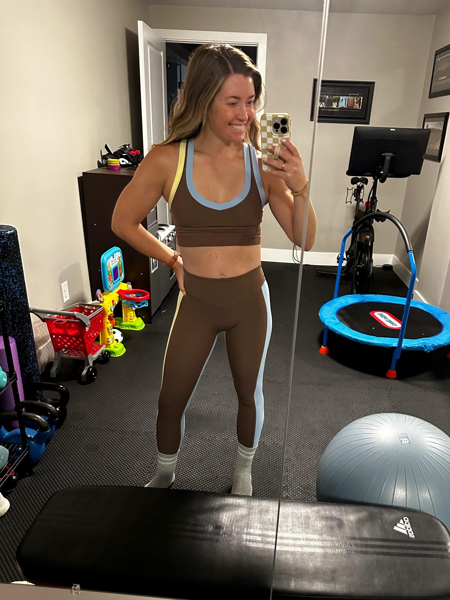 The cutest @shopvitality set! I also got the matching jacket!
Bra & Pants: XS
Jacket: S

#LTKFindsUnder100 #LTKActive #LTKPetite