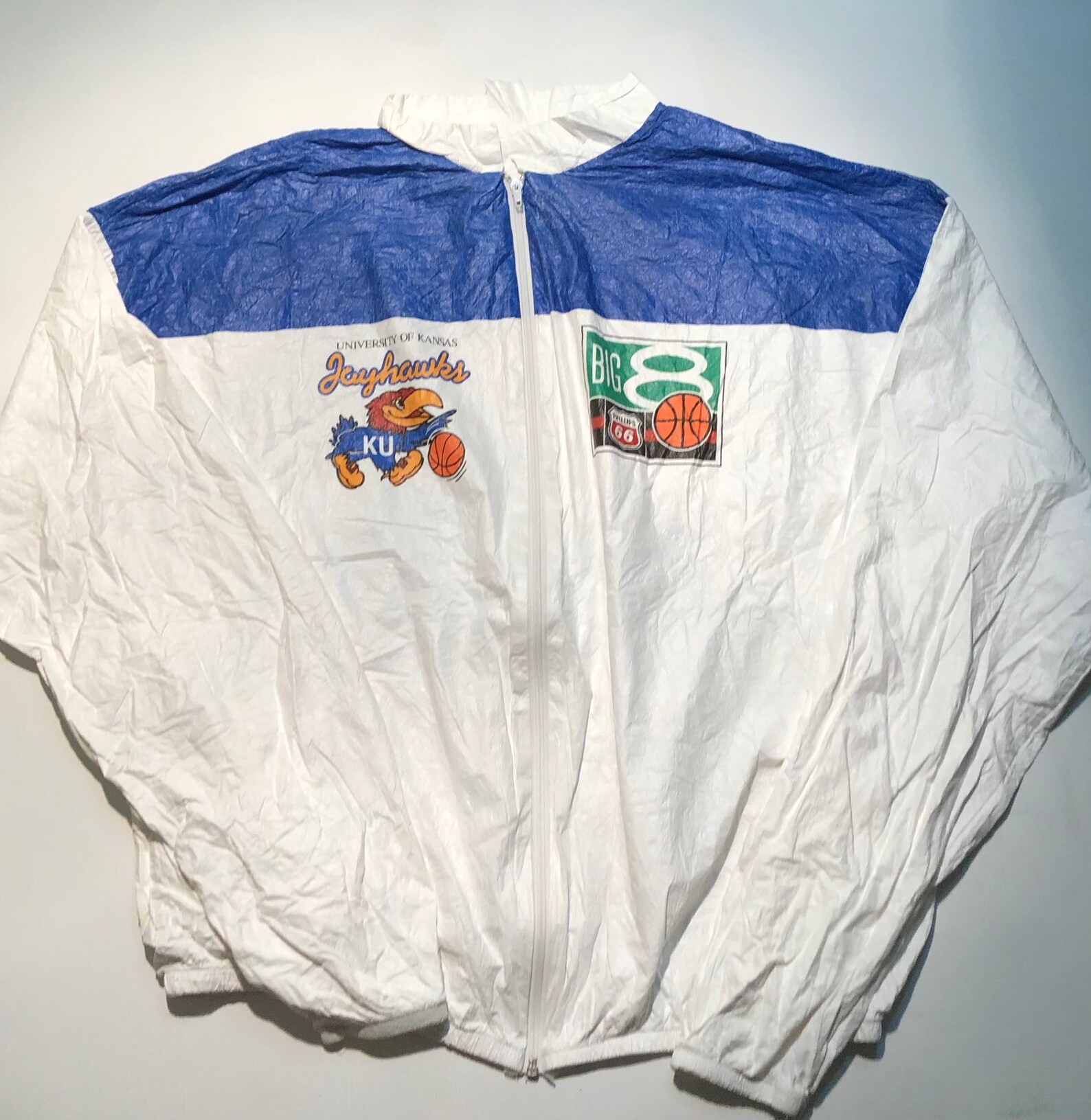 Vintage Kansas City Jayhawks University Light Windbreaker | Etsy | Etsy (US)